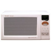 R820BW Grill 2 Convection Countertop Microwave in White