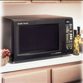 Countertop Convection Microwave in Black w/ Optional Built-In Trim Kit