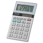 Twin-Powered Basic Hand-Held Calculator