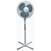 16" 3-Speed Oscillating Pedestal Fan