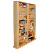 Multimedia CD / DVD Storage Shelves