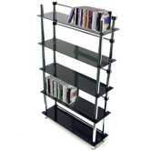 5 Tier DVD / CD / Media Storage Shelves