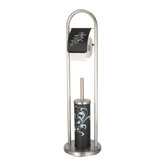 Ornamento Bianco Bathroom Stand for Toilet Paper and Brush