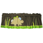 Jill McDonald Adorable Dino Window Valance