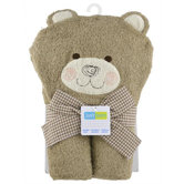 Just Born Character Bear Hooded Towel