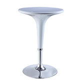 Adjustable Height Bar Table in White