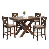Kraven 5 Piece Counter Height Dining Set