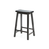 Antique Black 29" Bar Stool