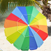 6.5' Fiberglass Beach Umbrella