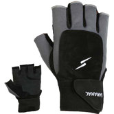 Rip Mens Fitness Glove in Gray / Black