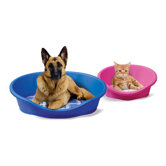 Dido Plastic Dog / Cat Bed in Pink