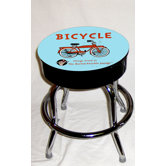 Busted Knuckle Garage Kid's Swivel Bicycle Stool