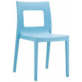 La Plaza Lucca Stacking Dining Side Chair