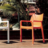 Diva Stacking Dining Arm Chair