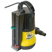 2450 GPH Auto In-Ground Cover Pump in Yellow and Black