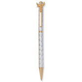Sterling Silver Tutone Guardian Angel Pen
