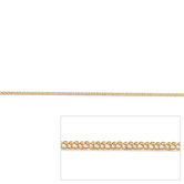 Gold Double Curb-Link Necklace