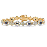 Midnight Sapphire / Diamond Bracelet