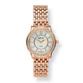 Diamond Accent Panther Link Watch