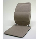 Seat Back Cushion with Adjustable Lumbar Support