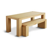 Chunk Wood Kitchen Bench