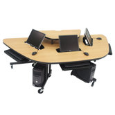 Mobile Multi-User Computer Work Station