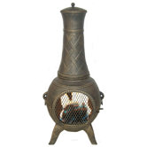 Western Basket Weave Junior Chiminea