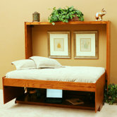 Contemporary Oak Murphy Bed
