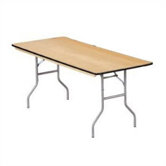72" x 30" Rectangular Folding Table