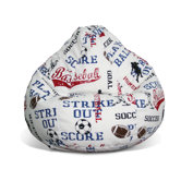 Sports American Large Bean Bag Lounger