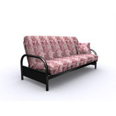 Euro Metal Round Arm Futon Frame