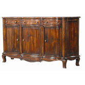 Serpentine Plank Top Sideboard