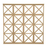 4 High Decorative X Panel