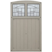 Faux Glass Gate