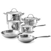 Stainless Steel 10-Piece Cookware Set