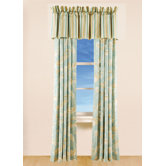 Natural Shells Drapes & Valance Set