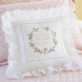 Take Time Toss Pillow