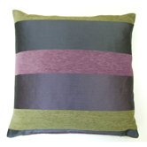 Casino Cushion Cover in Aubergine