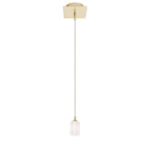 1 Light Square Canopy Morning Star Pendant
