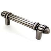 Classic Medici Pull in Distressed Satin Pewter