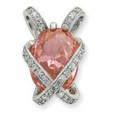 Sterling Silver CZ Pendant
