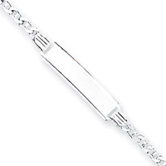 Sterling Silver Childrens ID Bracelet