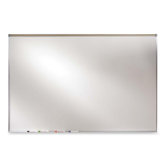 Projection Board, Dry-Erase Brd, 4'x6', Aluminum Frame/White