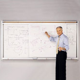 Duo Track Markerboard Sliding Panel System 4' x 10'