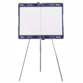 Portable Presentation Easel, Extends 23-1/2"x35-1/2", Gray