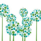 Imagination - Allium Stretched Wall Art