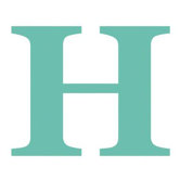 Letter - Upper Case 'H' Stretched Wall Art