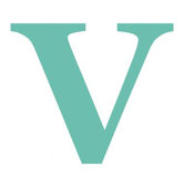 Letter - Upper Case 'V' Stretched Wall Art