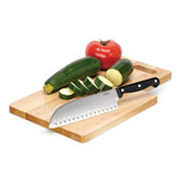 7" Santoku Knife with Cutting Board Set