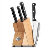 Bakelite 5 Piece Prep Cutlery Block Set
